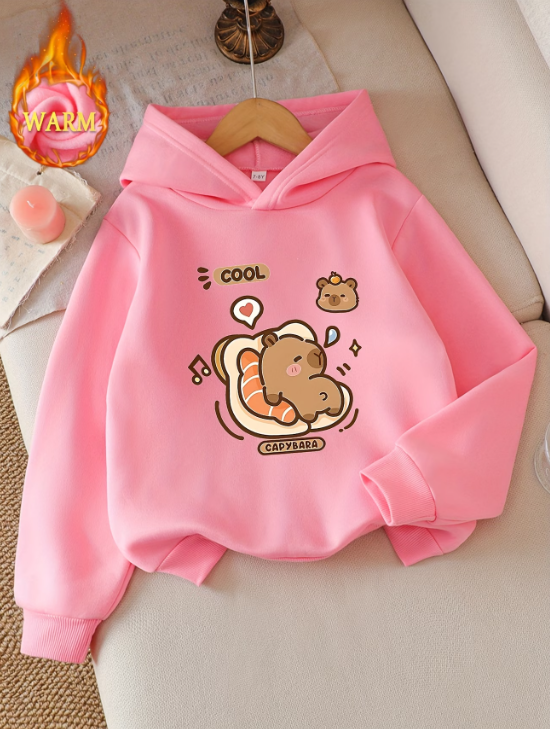 Capybara Cute Hoodie