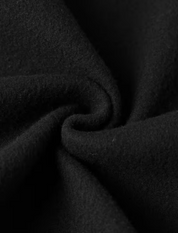 Girls Black Fleece Hoodie
